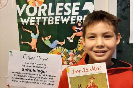 Sieger Vorlesewettbewerb 24/25