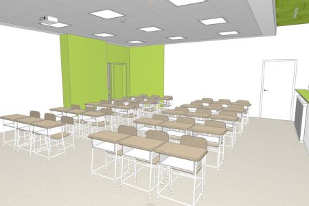 persp klassenzimmer